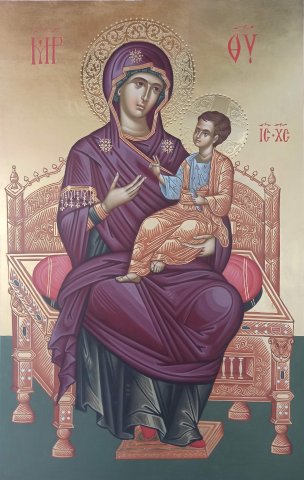 Theotokos and Child on Throne